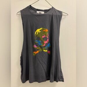 Soulcycle Women’s  Pride Skull Muscle Tank - Size M